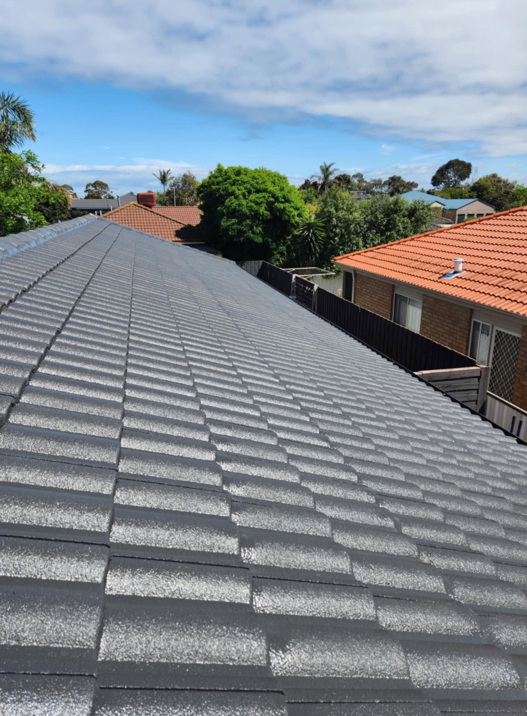 Restoration-Repairs Roof Restoration - Before and After