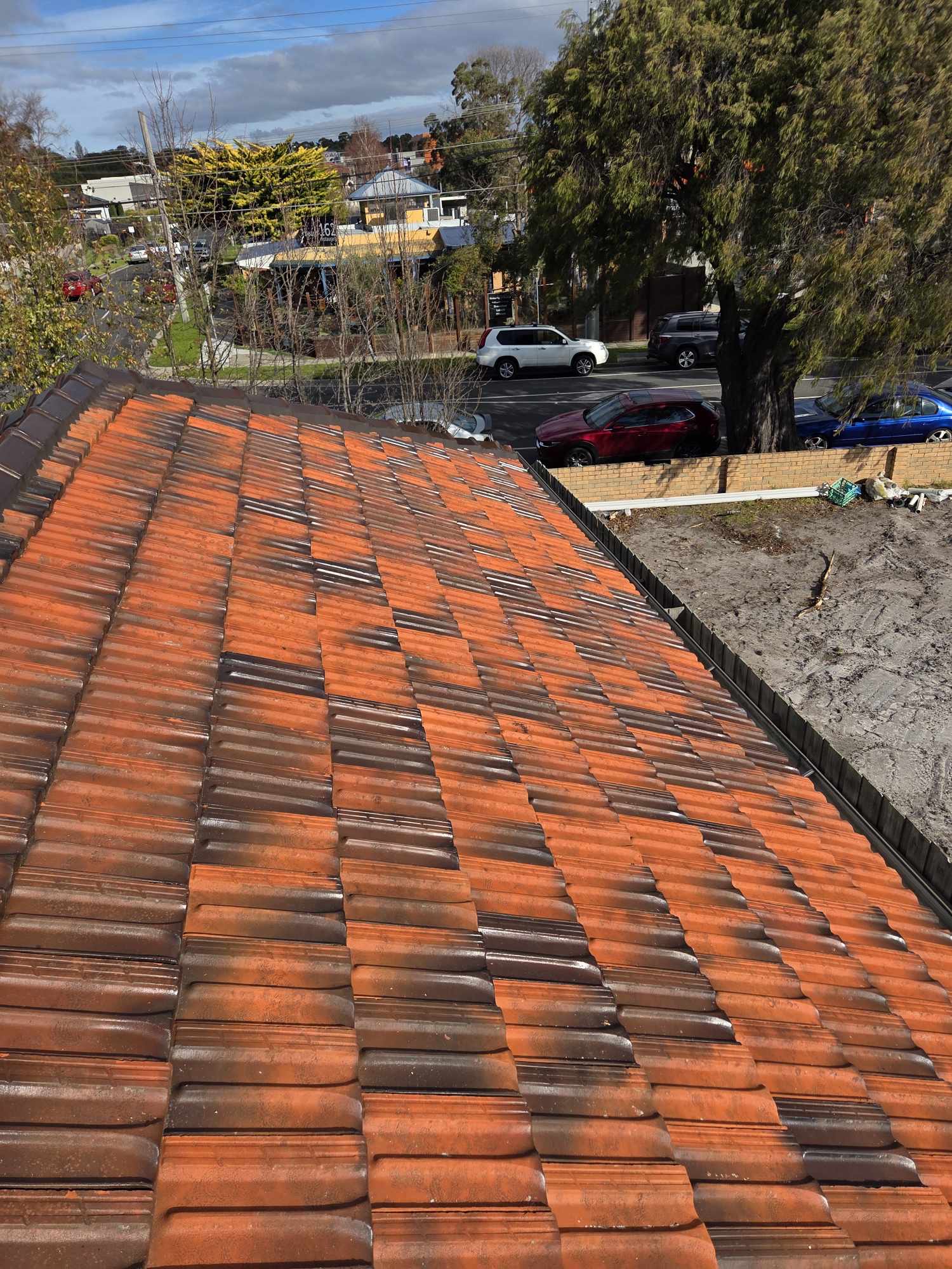 terracotta-roof-washing-after Roof Restoration - Before and After